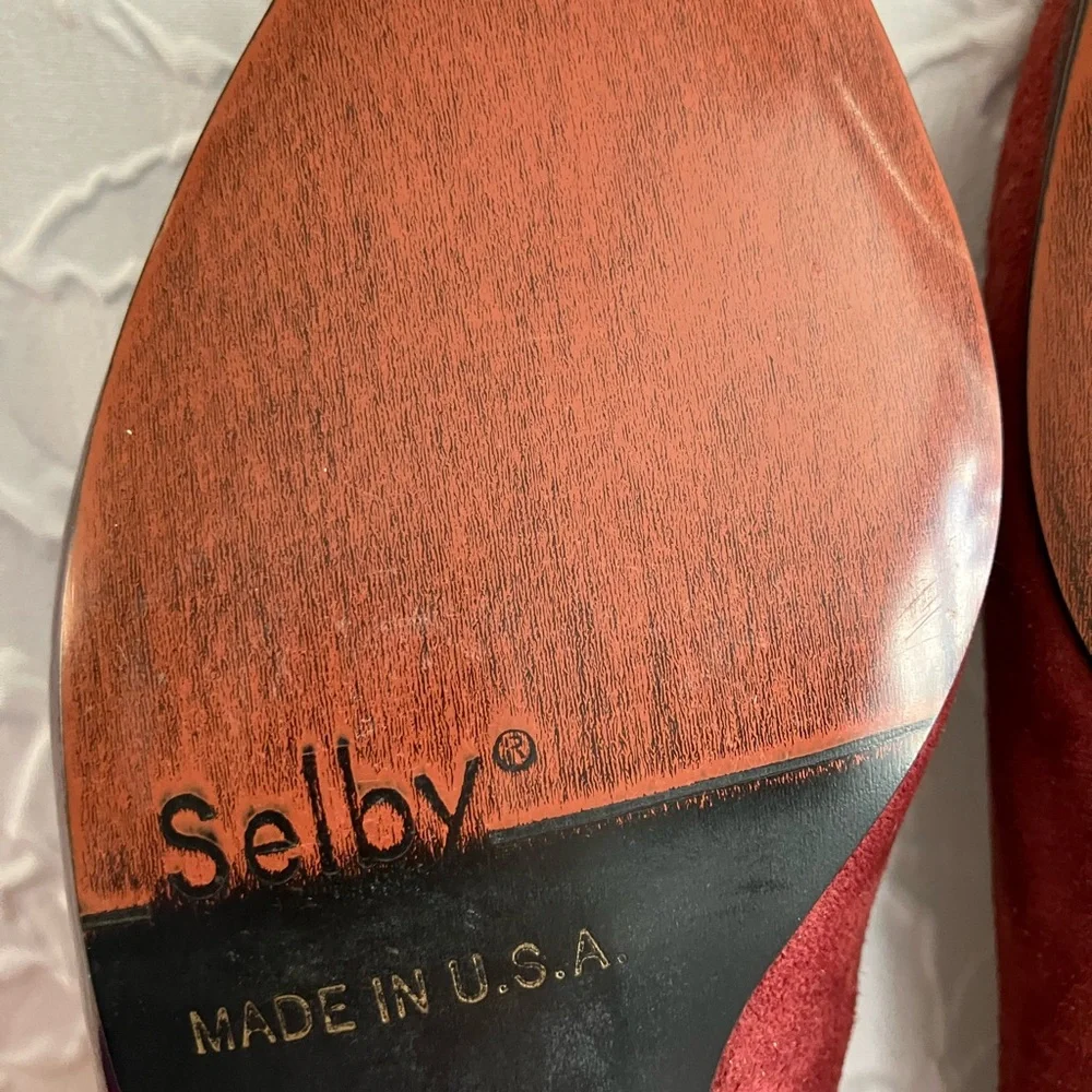 Selby Size 10 Two Tone Suede Shoes